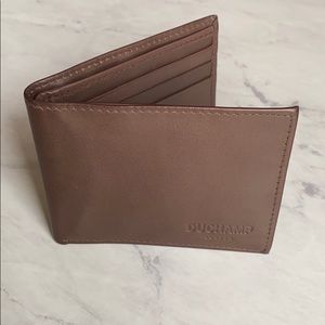 Duchamp Leather Wallet NWOT